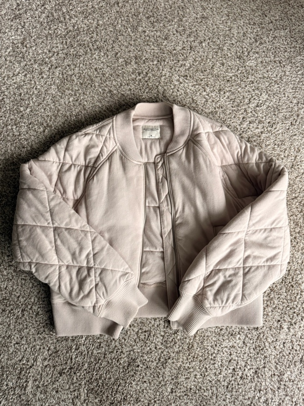 A&F Soft A&F Collection Bomber Jacket - Like New